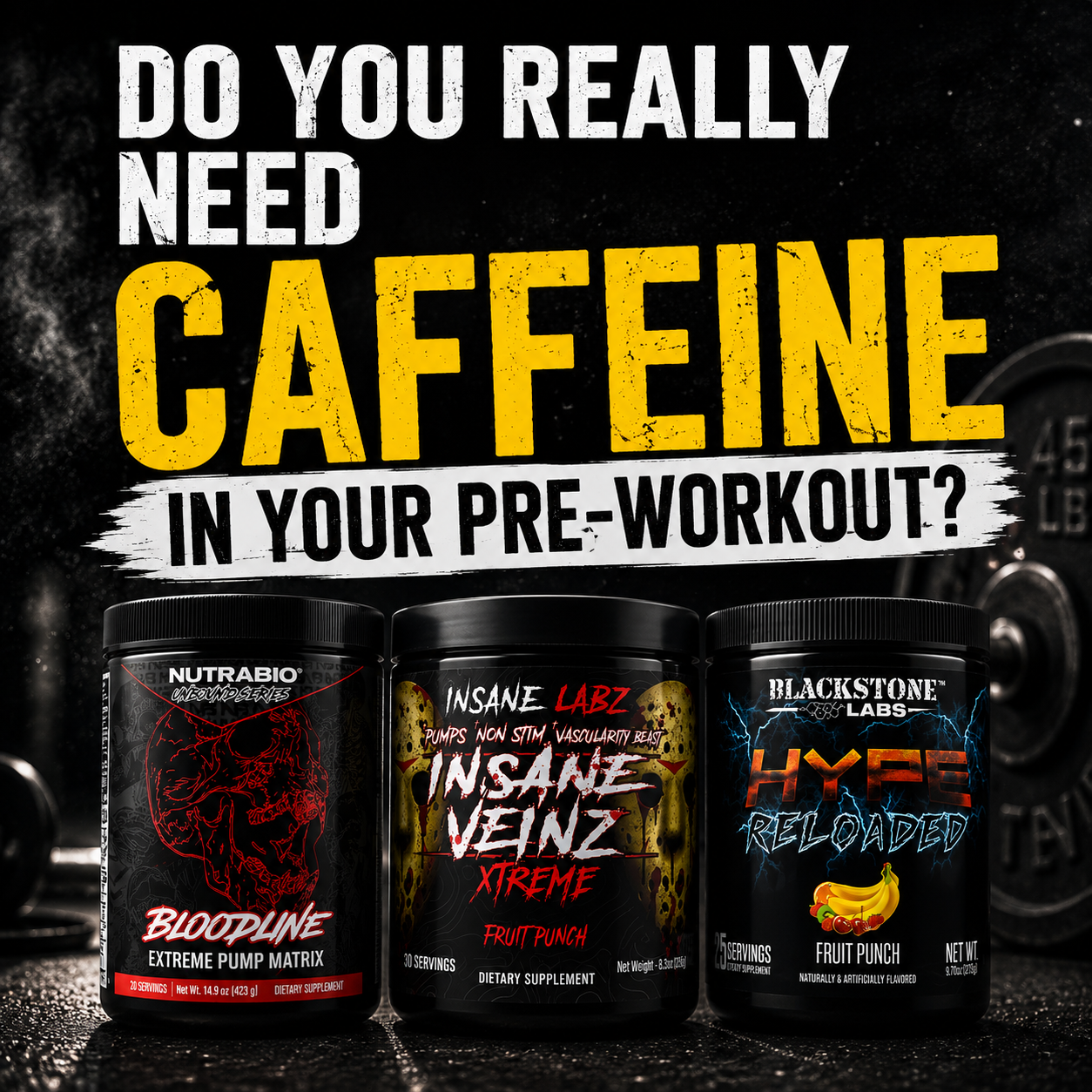 Do You Really Need Caffeine in Your Pre Workout?