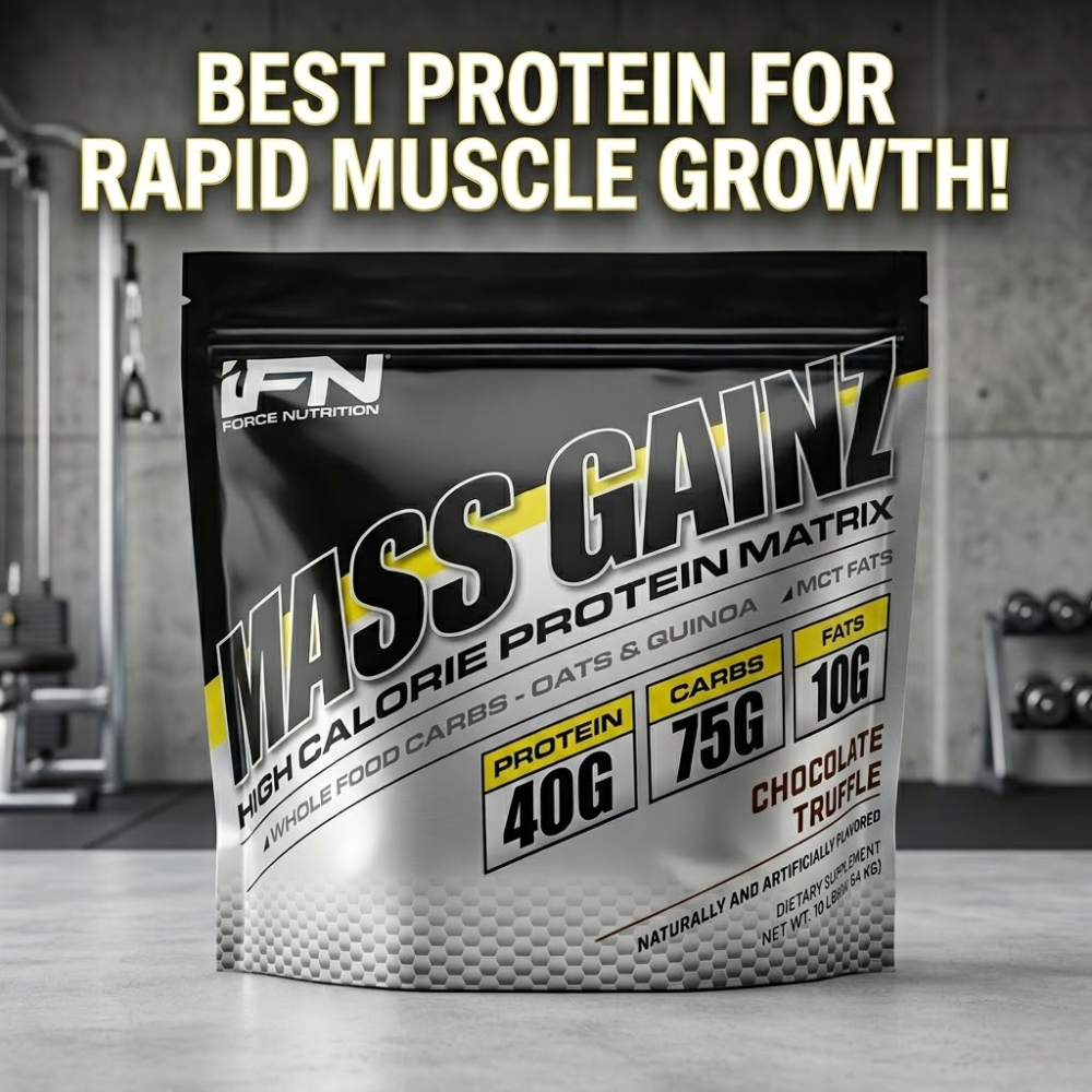 The Best Protein Powder for Rapid Muscle Gain