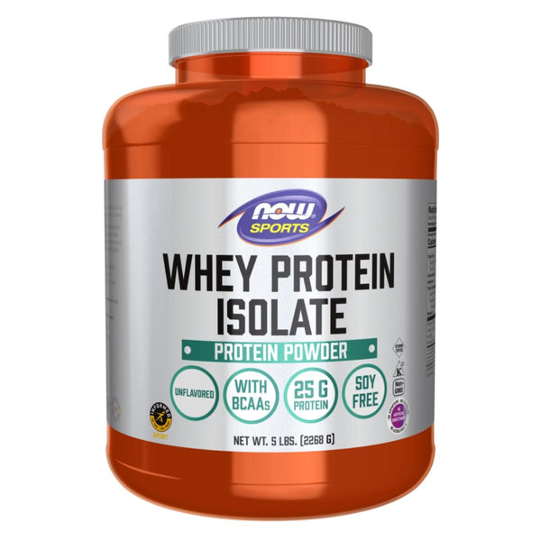 Now Foods Whey Protein Isolate 5lbs