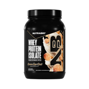 NutraBio 100% Whey Protein Isolate 2lb