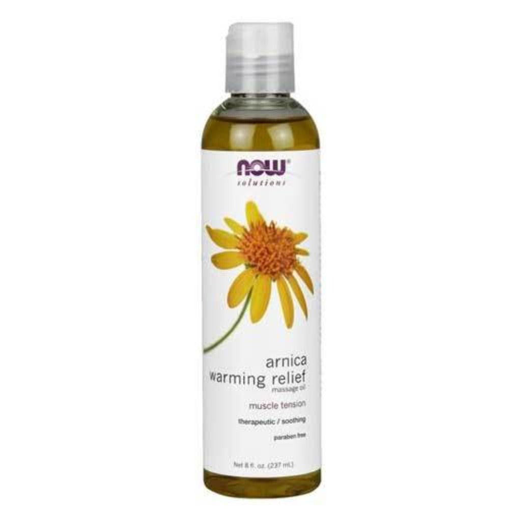  Now Foods Arnica Warming Relief Massage Oil 8 Oz 