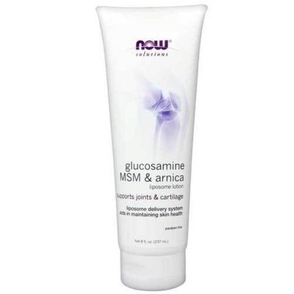  Now Foods Glucosamine/MSM/Arnica Lotion 8 Oz 