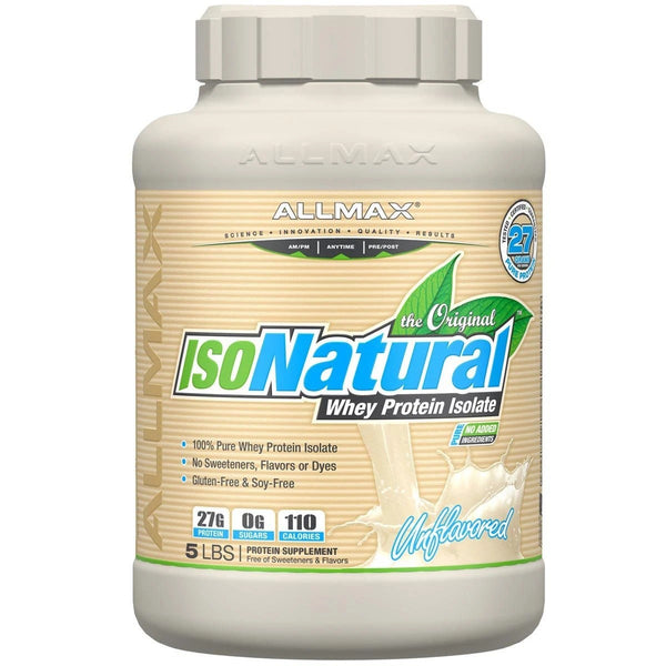 Allmax Nutrition IsoNatural Whey Protein 5 Lbs