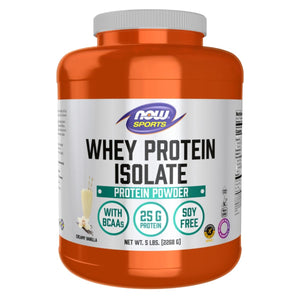 Now Foods Whey Protein Isolate 5lbs