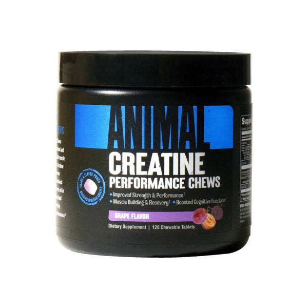 Universal Animal Creatine Chews 120 Chewable Tablets