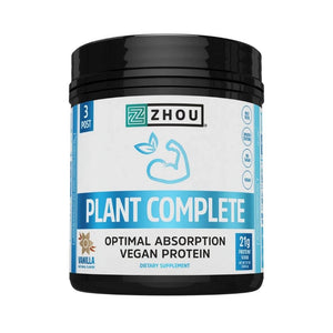 Zhou Plant Complete Vegan Protein 16 Servings