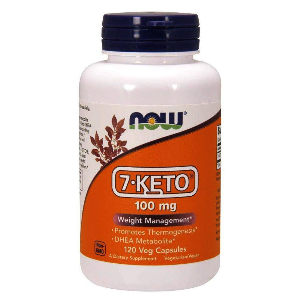  Now Foods 7-Keto 100mg 120 Veg Capsules 
