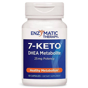  Nature's Way 7-Keto DHEA 25mg 60 Capsules 