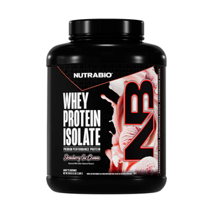 NutraBio 100% Whey Protein Isolate 75 Servings