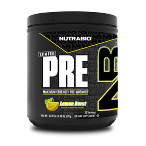Nutrabio Pre Workout Stim Free 20 Servings