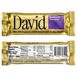 David Bars Protein Bars Individual