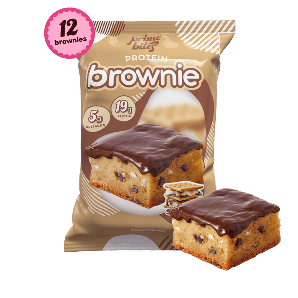Alpha Prime Prime Bites Protein Brownies 12 Box