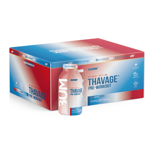 Raw CBUM Thavage Ready To Drink (RTD) Preworkout 12 Case