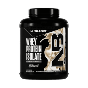 NutraBio 100% Whey Protein Isolate 75 Servings