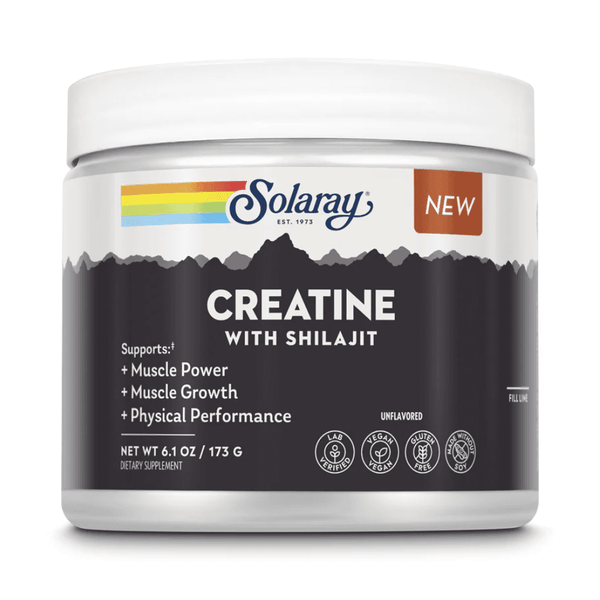Solaray Creatine with Shilajit 30 Servings
