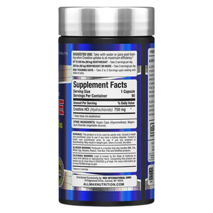 Allmax Creatine HCL 750mg 90 Capsules