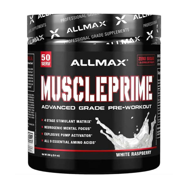  Allmax Nutrition MusclePrime 266 Grams White Raspberry 