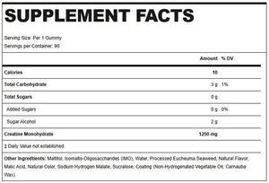 Allmax Nutrition Allmax Creatine Gummies 90 Count 