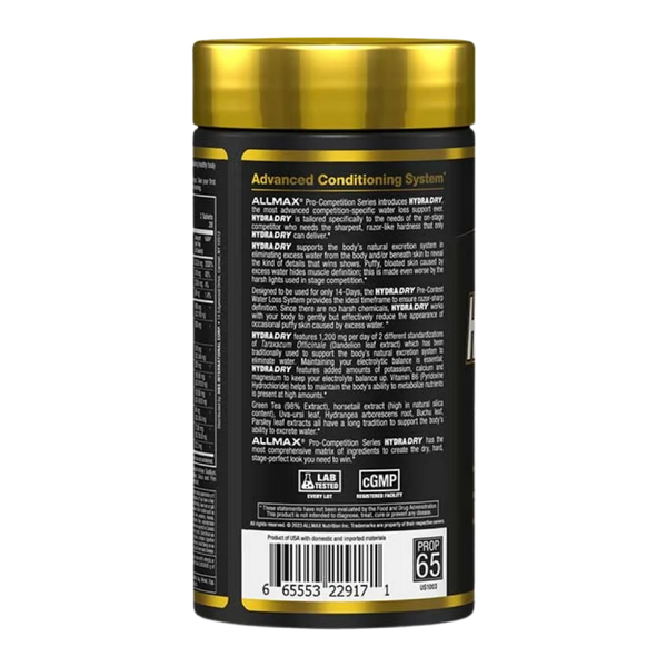 Allmax Nutrition HydraDry 84 Tablets