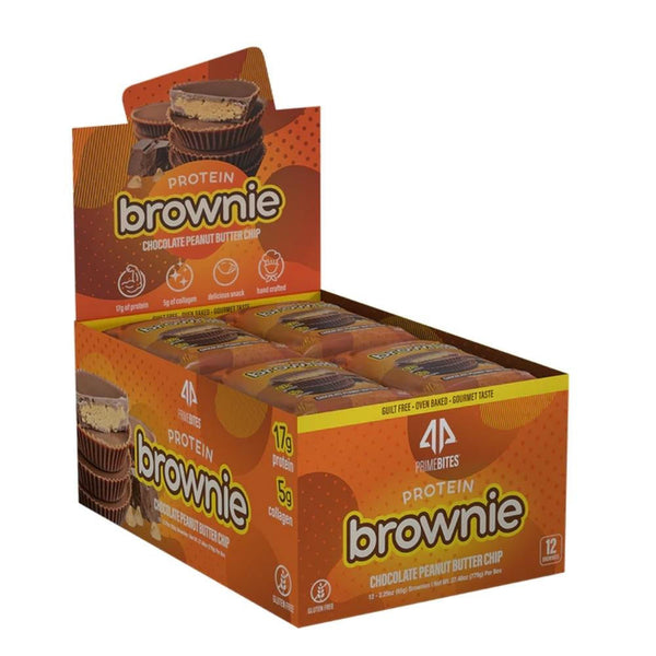 AP Sports Regimen Alpha Prime Prime Bites Protein Brownies 12 Box 