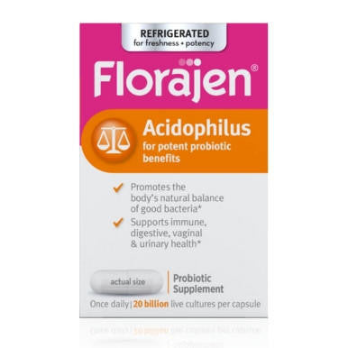  American Lifeline Florajen Acidophilus 60 Capsules 