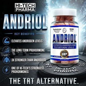 Andriol lifestyle image with key benefits