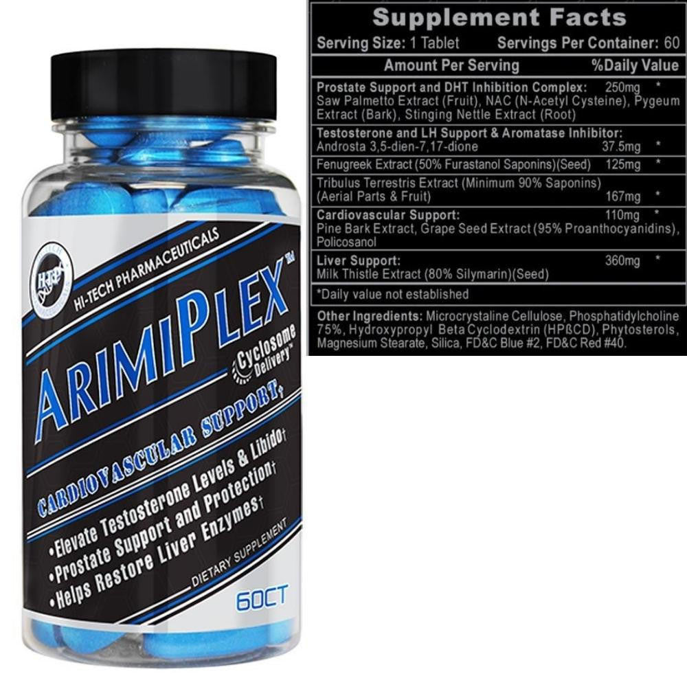  Hi-Tech Pharmaceuticals Arimiplex PCT 60 Count 