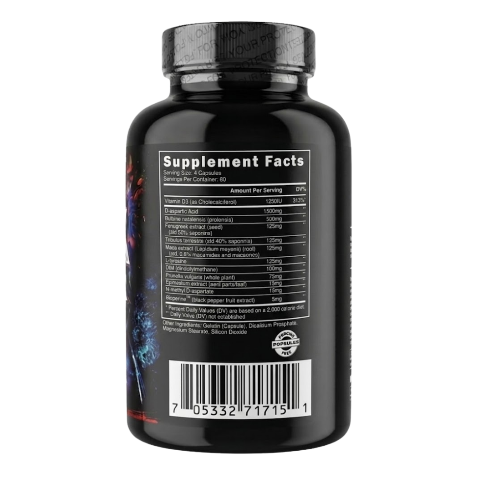 Blackstone Labs Apex Male supplement bottle on a white background