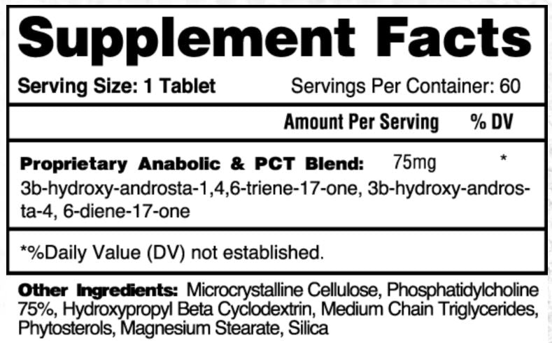 Blackstone Labs Letro XT supplement bottle on a white background