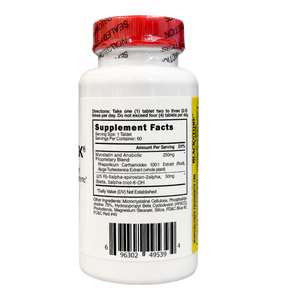 Blackstone Labs Myo-Stack supplement facts label on bottle on a white background.