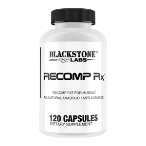Blackstone Labs Recomp Rx bottle on a white background