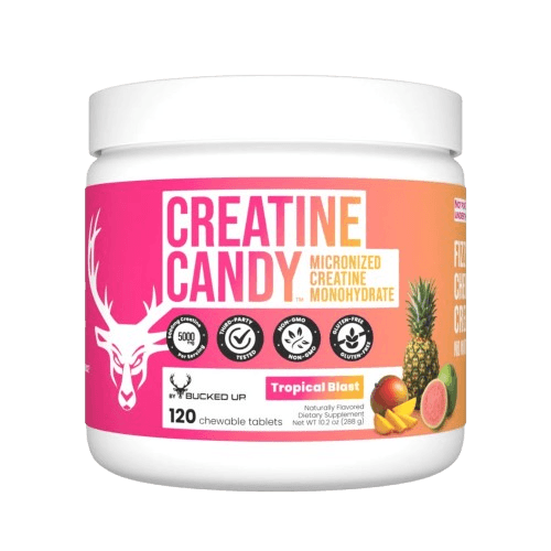  Bucked Up Creatine Candy 120 Count 