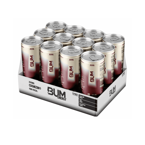  CBUM BUM Energy Drink RTD 12 Case 