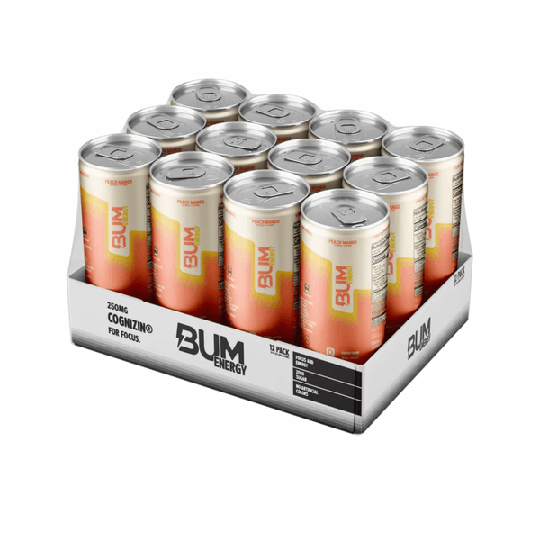  CBUM BUM Energy Drink RTD 12 Case 