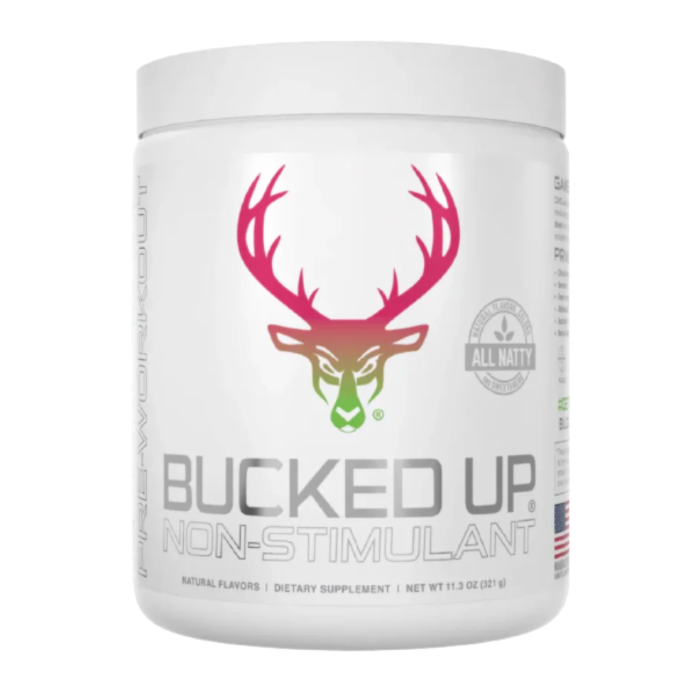 CLEARANCE: Bucked Up Non-Stim Preworkout Raspberry Lime Ricky EXP 02/2026