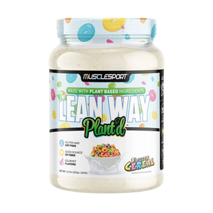 Muscle Sport Lean Way Plant'd Fruity Cereal 1.71lbs EXP 03/2025