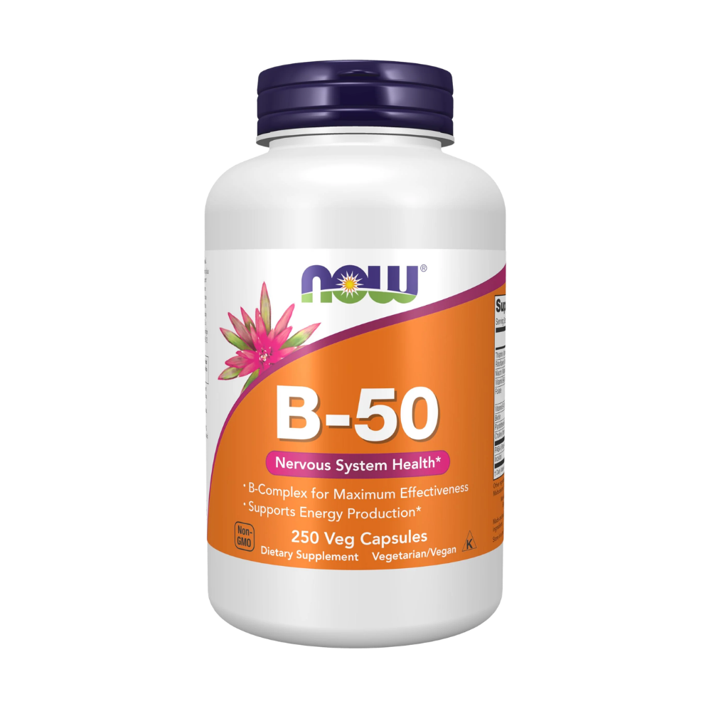 CLEARANCE: Now Foods B-50 250 Tablets EXP 11/2026