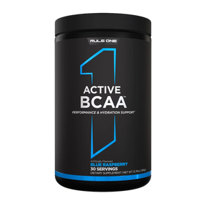 CLEARANCE: Rule One Active BCAA Blue Raspberry 30 Servings EXP 06/2027 (NOT EXPIRED)