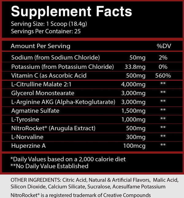  Centurion Labz Blood Rush 25 Servings 