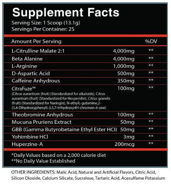  Centurion Labz God of Fire 25 Servings 