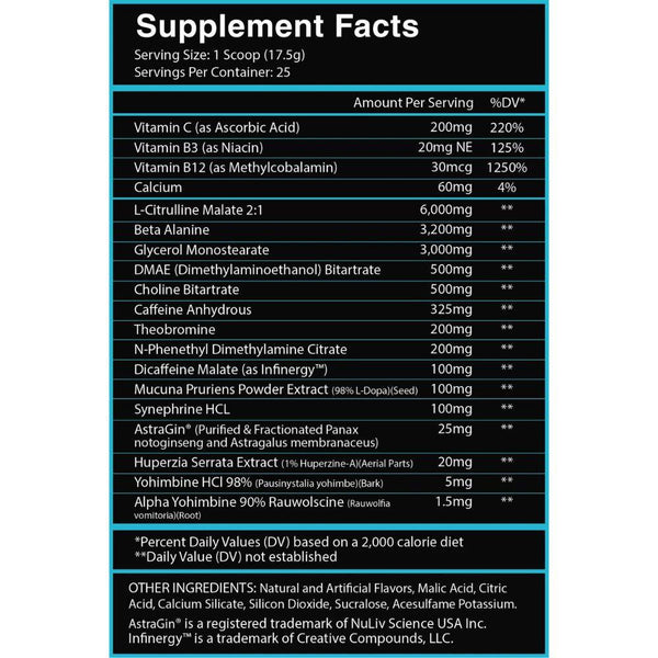  Centurion Labz God of Rage Unchained 25 Servings 