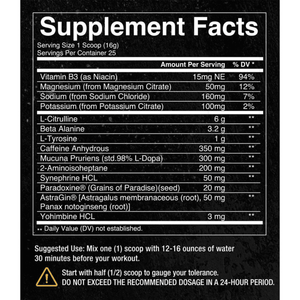 Condemned Labratoriez Condemned C Vict 25 Servings 