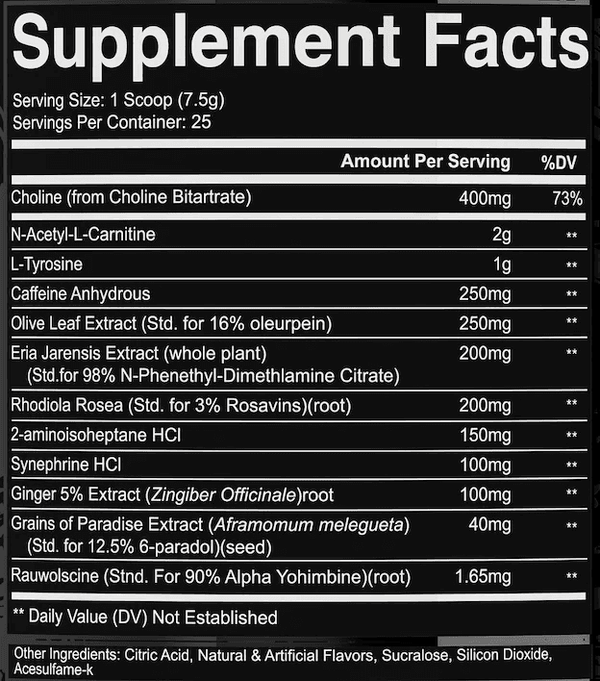 Condemned Labratoriez Condemned Labz Arsynist Burn Powder 25 Servings 