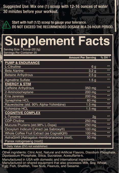 Condemned Labz Souls 4 Sale 20 Servings