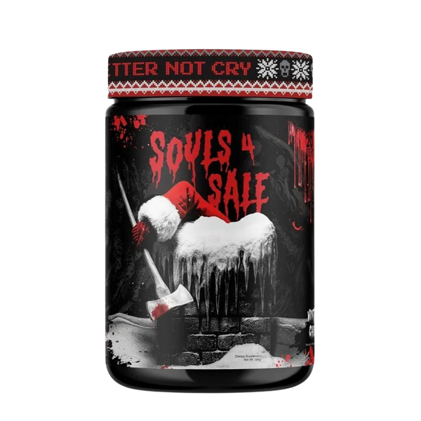 Container with 'Souls 4 Sale' text and graphic design on a white background