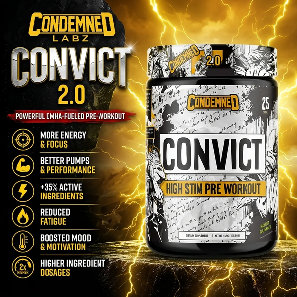Condemned Labx Convict lifestyle image with benefits