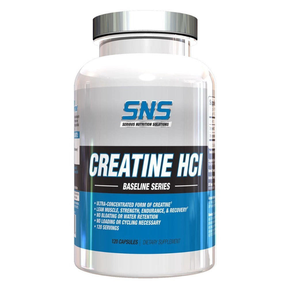  Serious Nutrition Solutions Creatine HCL 120 Capsules 