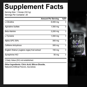 DCFIT X Condemned PRE-WORKOUT | LIMITED EDITION