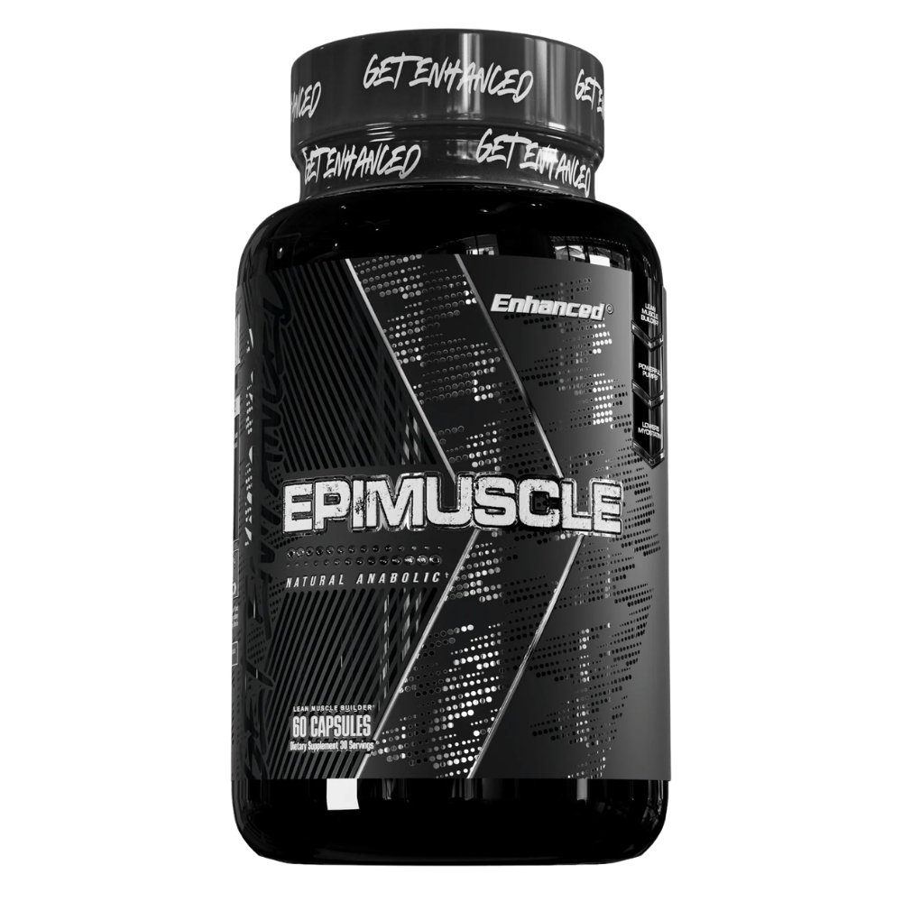 Enhanced Epimuscle 60c bottle on a white background