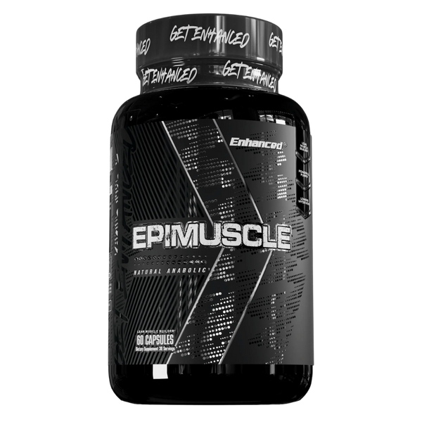 Enhanced Epimuscle 60c bottle on a white background